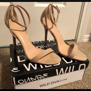 Strappy Heels. Never been worn